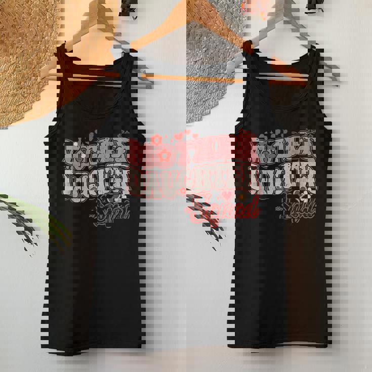Mother Daughter Squad Matching Mom Groovy Women Tank Top Personalized Gifts
