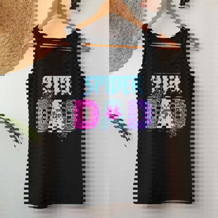 Parents Mom Spider Dad Matching Family Birthday Women Tank Top Personalized Gifts
