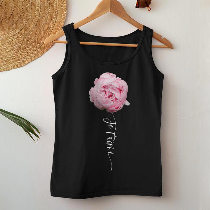 Peony For Women Tank Top Frauen Lustige Geschenke