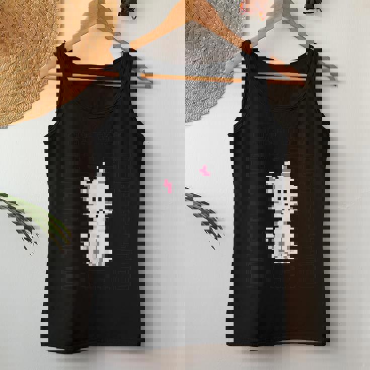 Qr Cat Meme Qr Code Qr Chat Maman Amoureux Des Chats Débardeur pour femme Cadeaux drôles