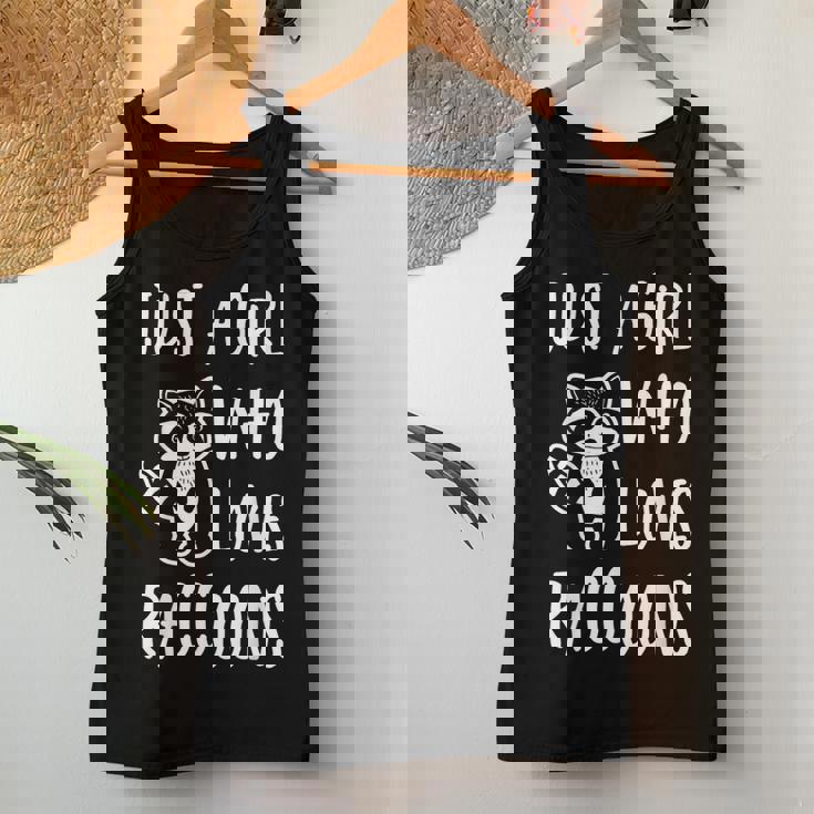 Raccoon Lover Women's Tank Top - Cute & Charming Design Unique Gifts