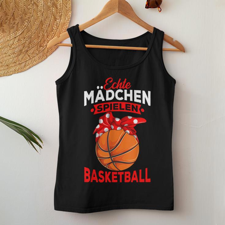 Real Girls Play Basketball Basketball Children's Tank Top Frauen Lustige Geschenke