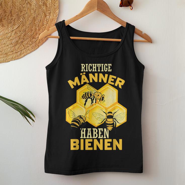 Richtige Männer Haben Biene Beekeeping Card Bee Tank Top Frauen Lustige Geschenke