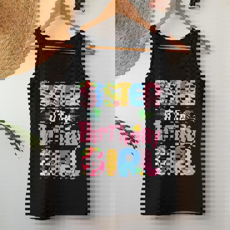Sister Of The Birthday Girl Hawaii Family Party Decor Women Tank Top Funny Gifts