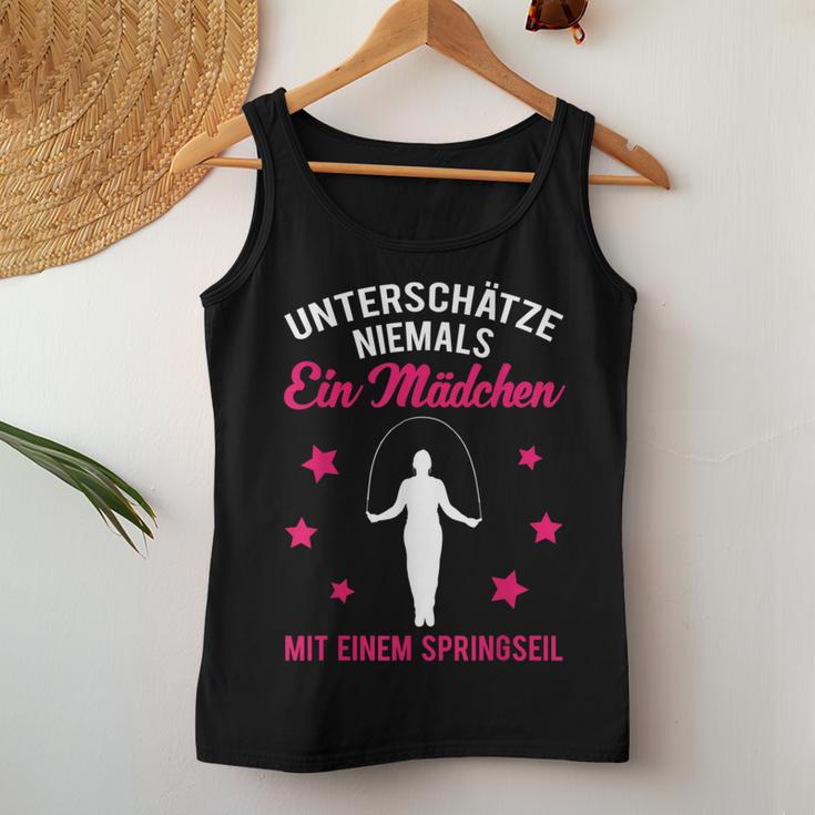 Skipping Rope Skipping Rope Skipping Slogan Girl Tank Top Frauen Lustige Geschenke