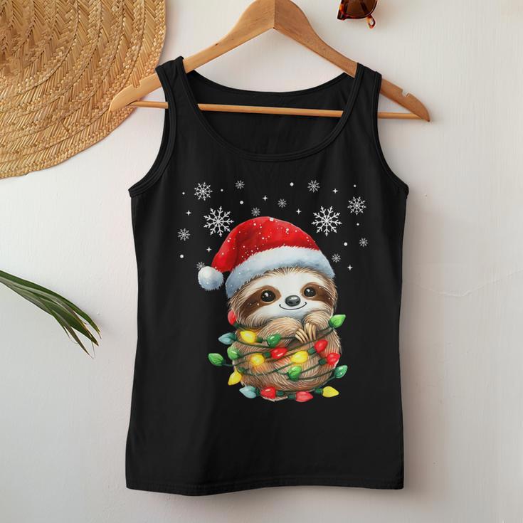 Sloth Christmas Family Outfit Children's Christmas Tank Top Frauen Lustige Geschenke