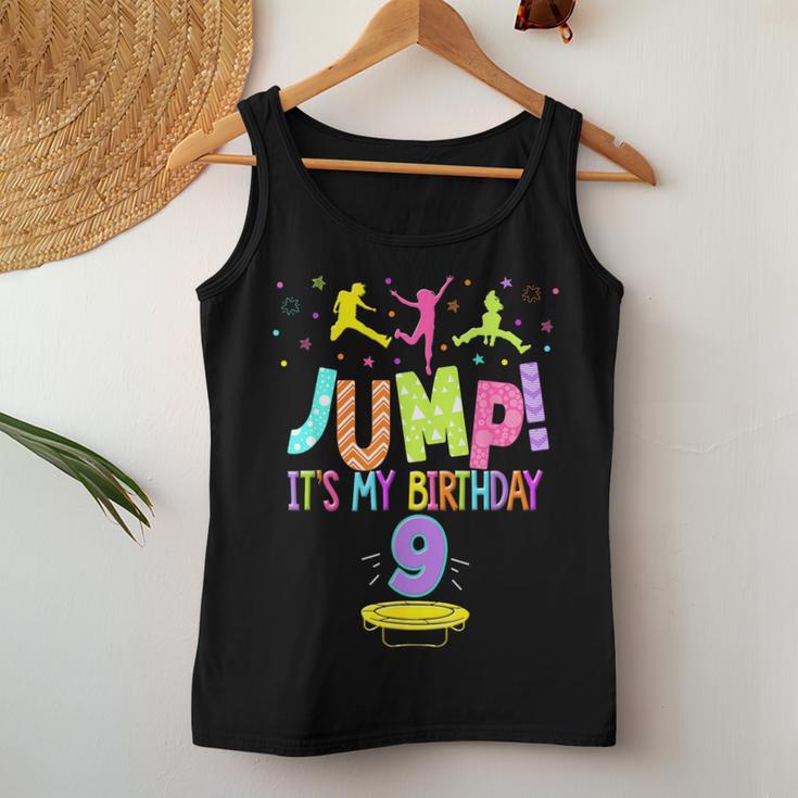 Trampoline Birthday Party For Girls Tank Top Frauen Lustige Geschenke