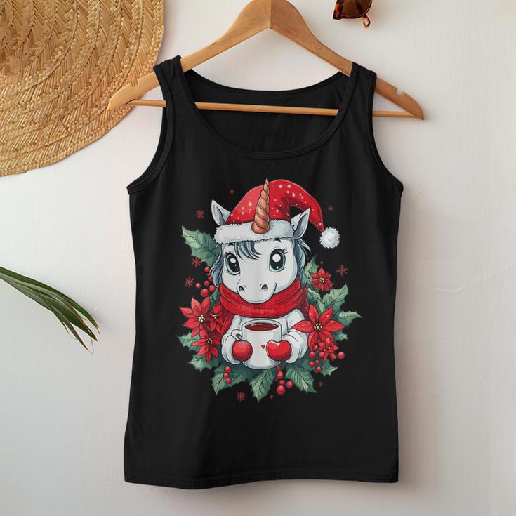 Unicorn Christmas Children Christmas Unicorn Tank Top Frauen Lustige Geschenke