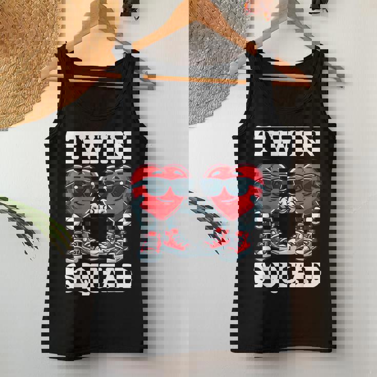Valentines Day Twin Boys Or Twin Girls Heart Brother Sister Women Tank Top Unique Gifts
