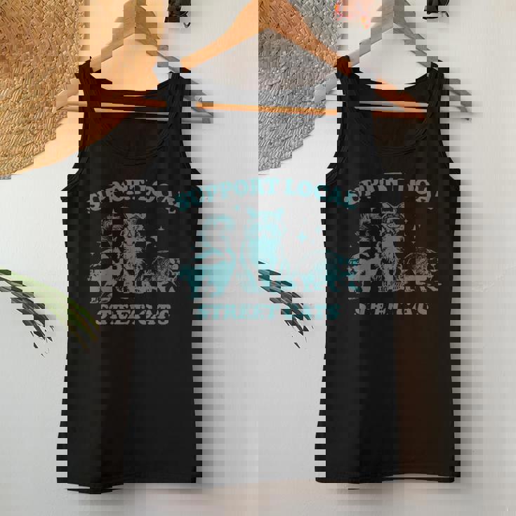 Vintage Raccoon & Opossum Tank Top for Women - Support Local Wildlife Unique Gifts