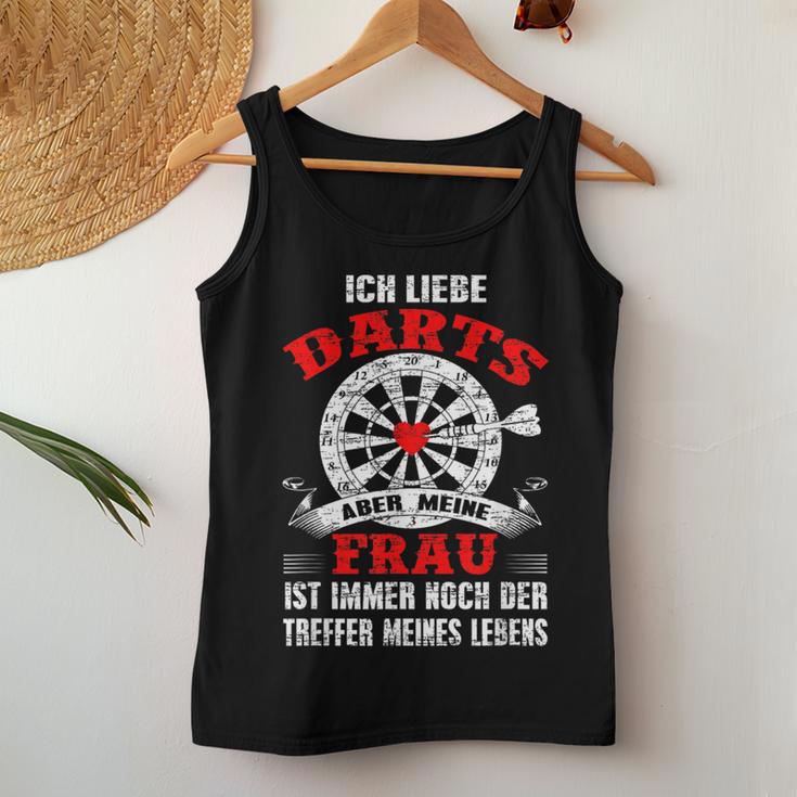 My Wife Is The Hit Of My Life Darts Tank Top Frauen Lustige Geschenke