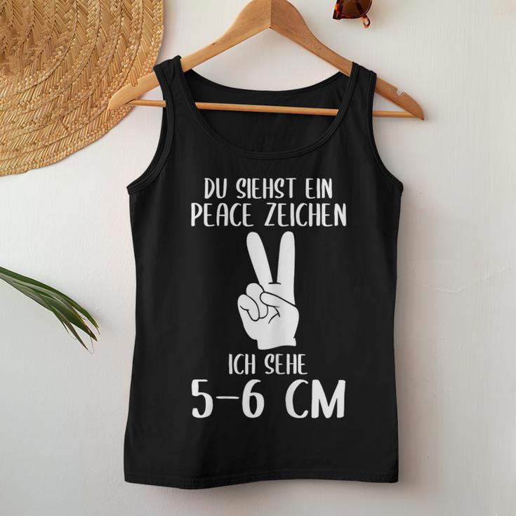 Women's Du Sieht Eine Peace Zeichen Ich Sehe 5-6 Cm Midwife S Tank Top Frauen Lustige Geschenke