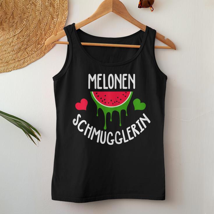 Women's Pregnant Saying Melons Sglerin Tank Top Frauen Lustige Geschenke