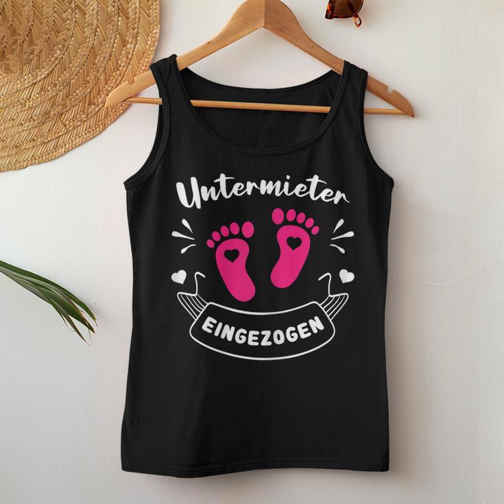 Women's Pregnant Undermeant Mothers Baby Tank Top Frauen Lustige Geschenke