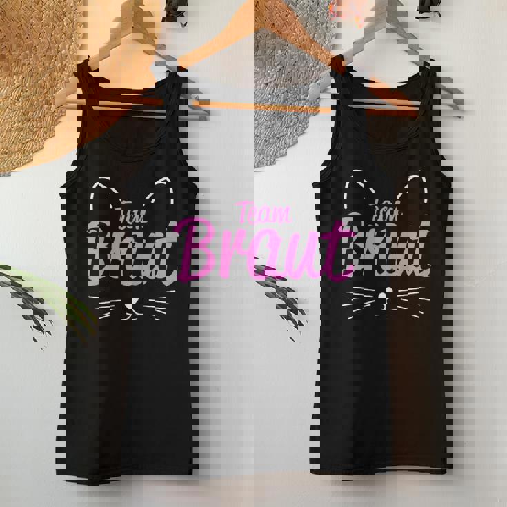 Women's Team Bride Cat Jga Pink Girls Stag Night Tank Top Frauen Lustige Geschenke