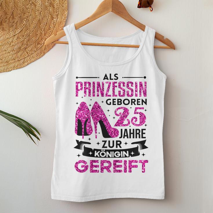 25 Geburtstag Frau 25 Jahre Frauen Party Spruch 25 Jahre Tank Top Frauen Lustige Geschenke