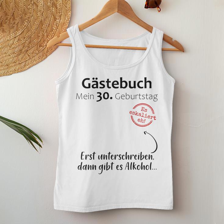 30Th Birthday Man Decoration 30Th Birthday Woman S Tank Top Frauen Lustige Geschenke