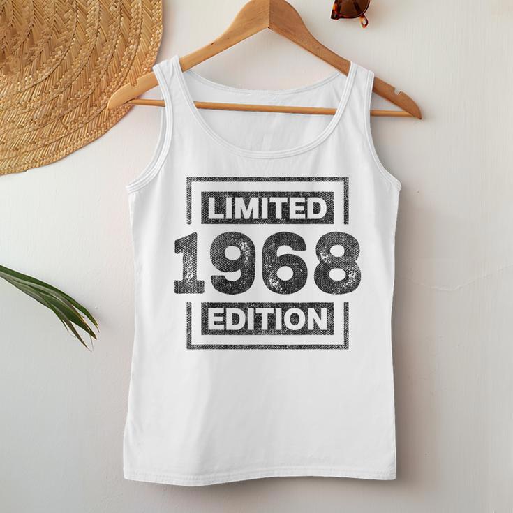 56Th Birthday 56 Years Old Born 1968 Gray Tank Top Frauen Lustige Geschenke