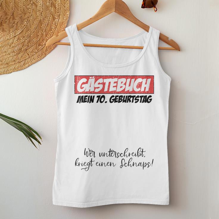 70Th Birthday Man Woman 70 Years 1953 Decorative Tank Top Frauen Lustige Geschenke