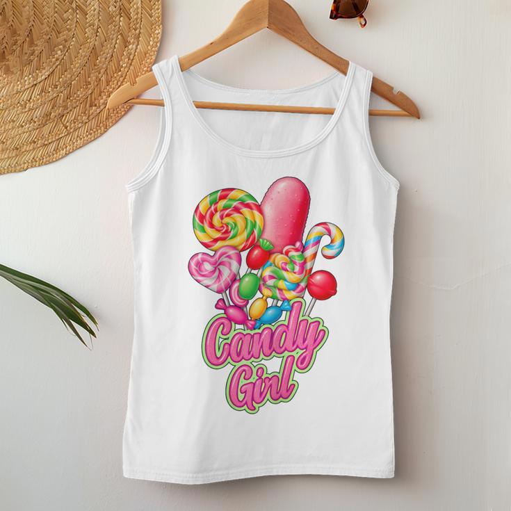 Candy And Girl Candy Lovers Cute X Carnival Costume Tank Top Frauen Lustige Geschenke