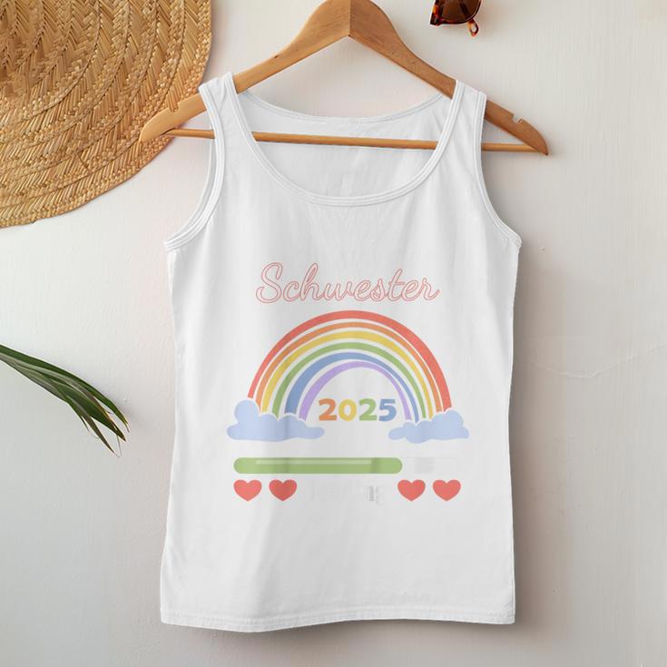 Children's Rainbow Ich Werde Große Schwester 2025 Tank Top Frauen Lustige Geschenke