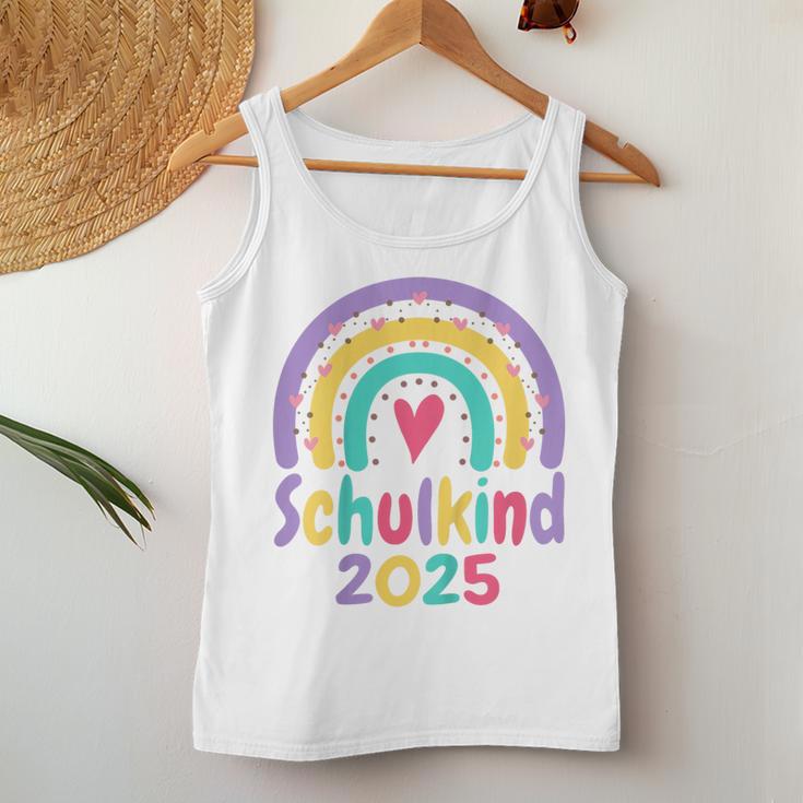 Children's School Child 2025 Girls' Rainbow School 2025 Girls' Tank Top Frauen Lustige Geschenke