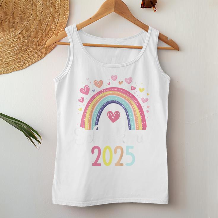 Children's School Child 2025 Rainbow Girls First Day At School 2025 Girls' Tank Top Frauen Lustige Geschenke