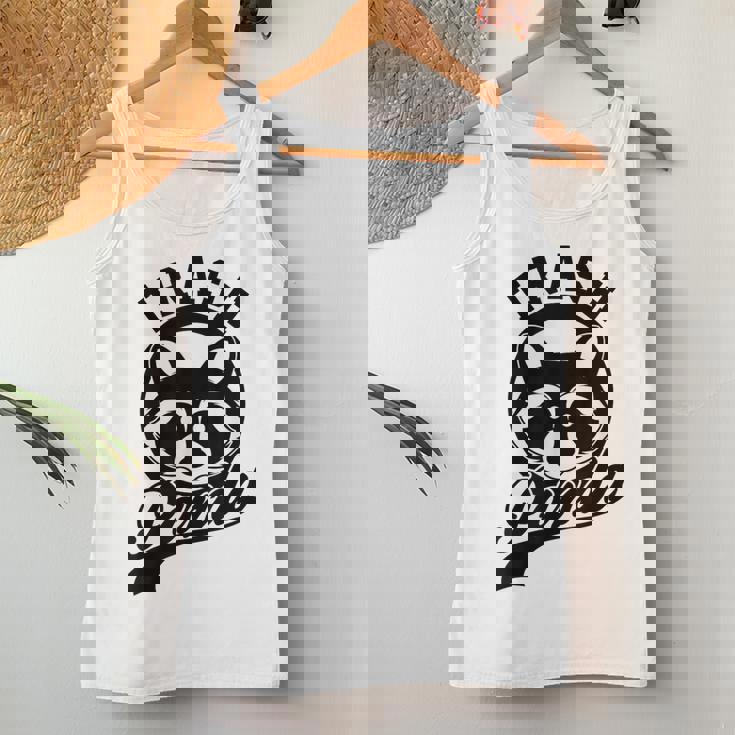Cute Raccoon Tank Top for Women - Save The Trash Panda Meme Unique Gifts