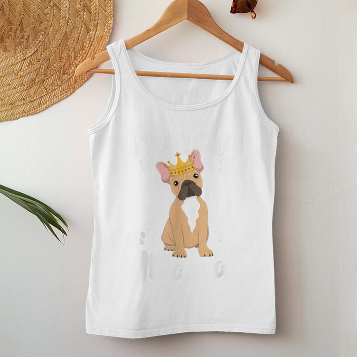 French Bulldog Frenchie Mama Mother Mom Dog Lover Tank Top Frauen Lustige Geschenke