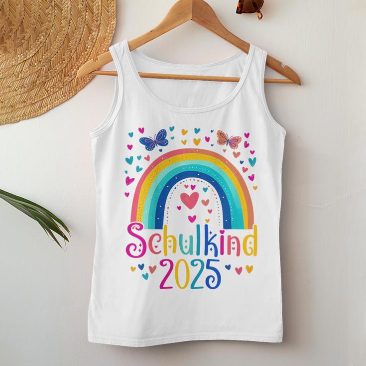 Kinder Schulkind 2025 Regenbogen Mädchen Einschulung 2025 Mädchen Tank Top Frauen Lustige Geschenke