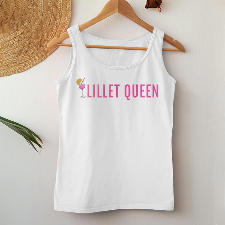 Lillet Queen Summer Alcohol Lillet Tank Top Frauen Lustige Geschenke