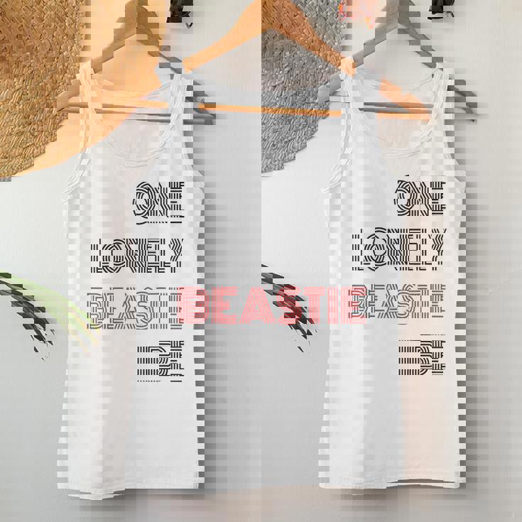 One Lonely Beastie I Be Quote Saying Humor Sarcastic Women Tank Top Unique Gifts One Lonely Beastie I Be Quote Saying Humor Sarcastic Women Tank Top Unique Gifts