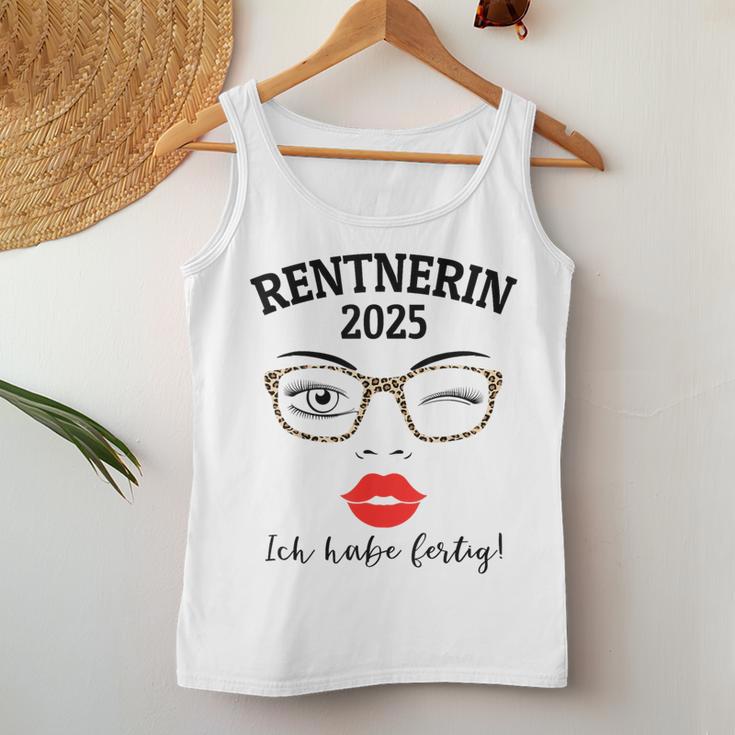 Pensioner 2025 Leopard Glasses For Woman In Retirement Have Ready Tank Top Frauen Lustige Geschenke