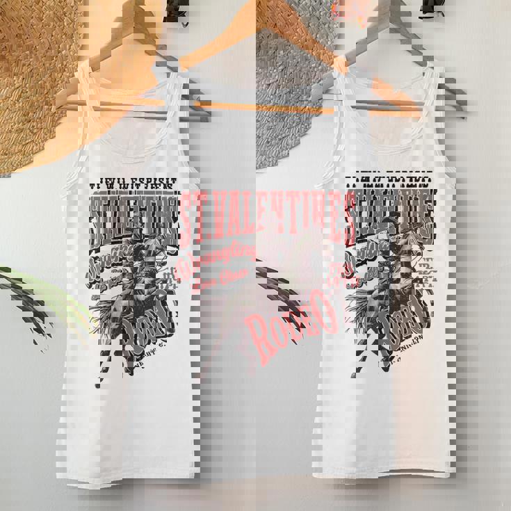 St Valentine’S Wild West Rodeo Vintage Western Horse Women Tank Top Personalized Gifts