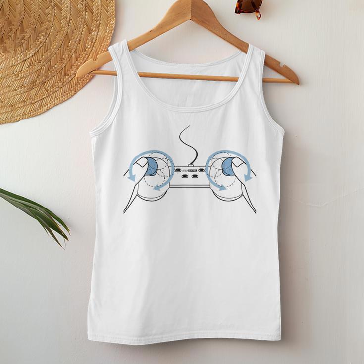 Women's Boob Controller Fun Tank Top Frauen Lustige Geschenke