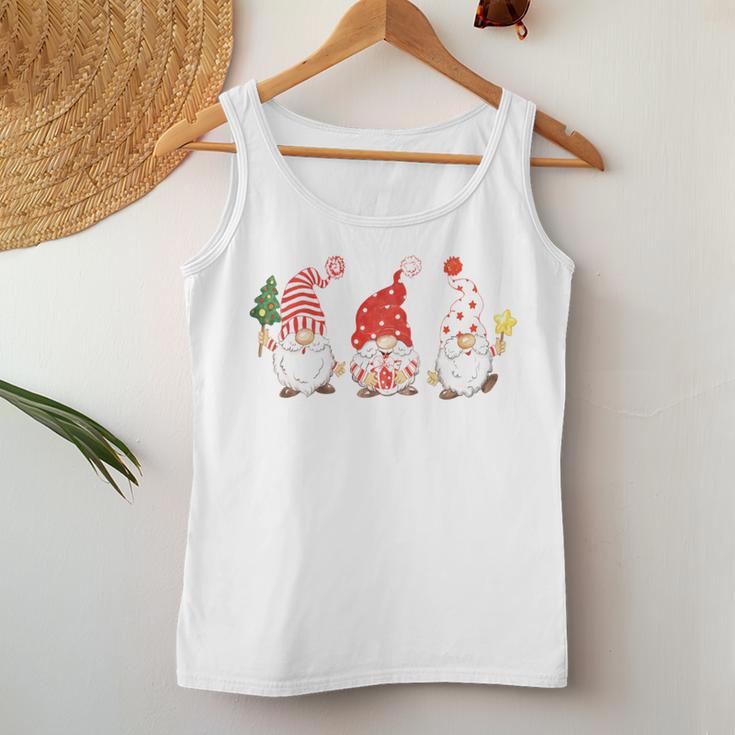 Women's Christmas Jumper Christmas Gnome Gnome Long-Sleeved Tank Top Frauen Lustige Geschenke