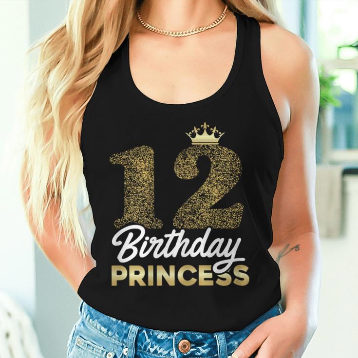 12Th Birthday Girl Princessintage 2011 Cute Tank Top Frauen Geschenke für Sie