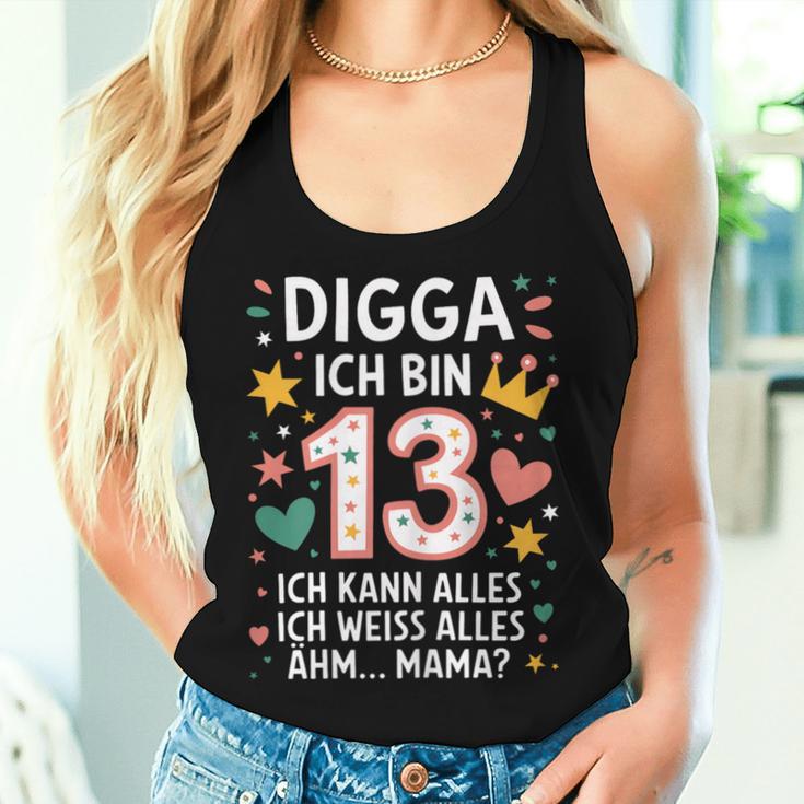 13Th Birthday Girl 13 Years 2011 Decoration Tank Top Frauen Geschenke für Sie