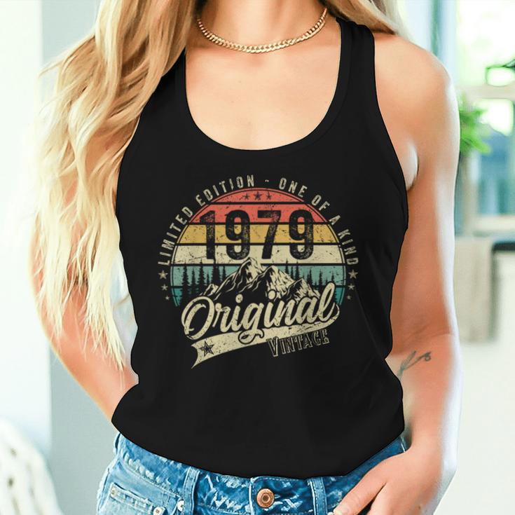 1979Intageintage Birthday Retro Tank Top Frauen Geschenke für Sie