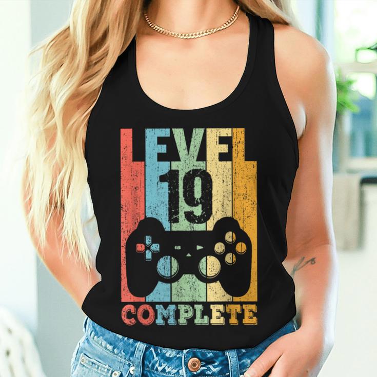 19Th Birthday Boy Girl Level 19 Years 2004 Tank Top Frauen Geschenke für Sie