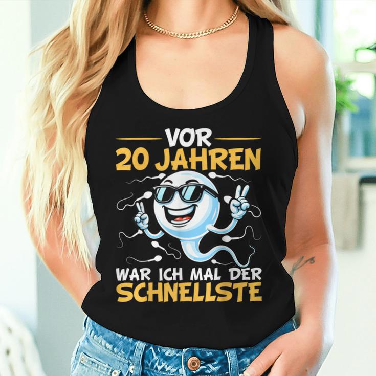 20Th Birthday Man Woman 20 Years 2004 Decorative Tank Top Frauen Geschenke für Sie