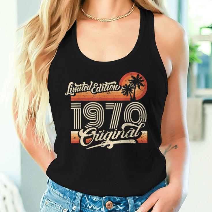 55Th Birthday Original Womenintage 1970 Tank Top Frauen Geschenke für Sie