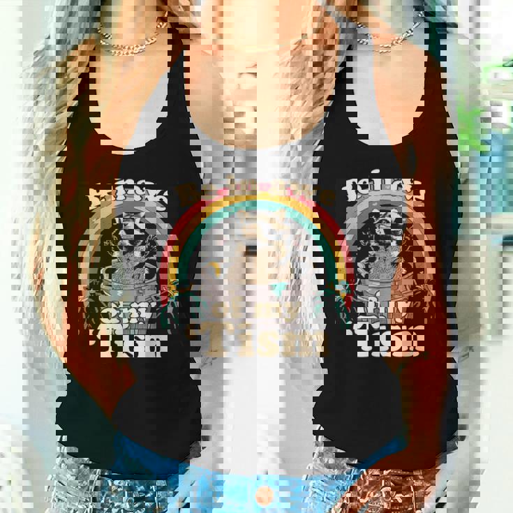 Autism Awareness Tank Top | Fun Raccoon Meme for Women Gifts for Her