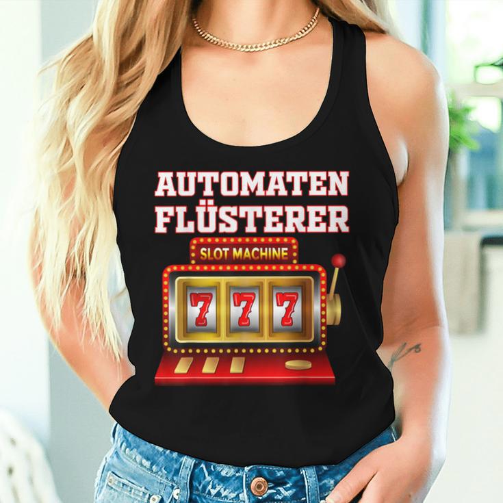 With Automaten Whisperer Spielo Tank Top Frauen Geschenke für Sie