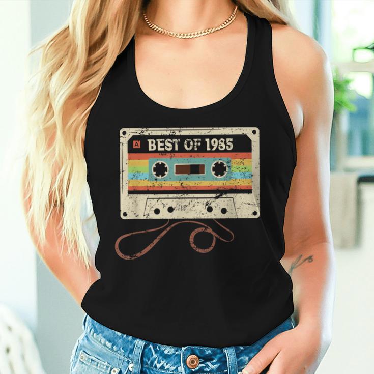 Best Of 1985 38Th Birthday 38Th Birthday Man Woman Tank Top Frauen Geschenke für Sie