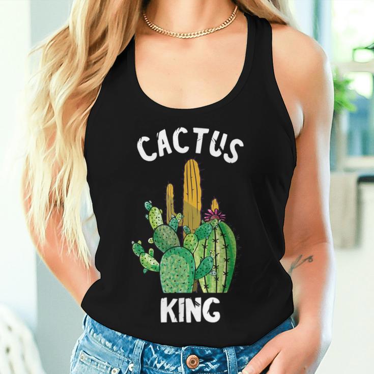 Cactus King Cactus Cactus Gardener Plants Cactus Tank Top Frauen Geschenke für Sie