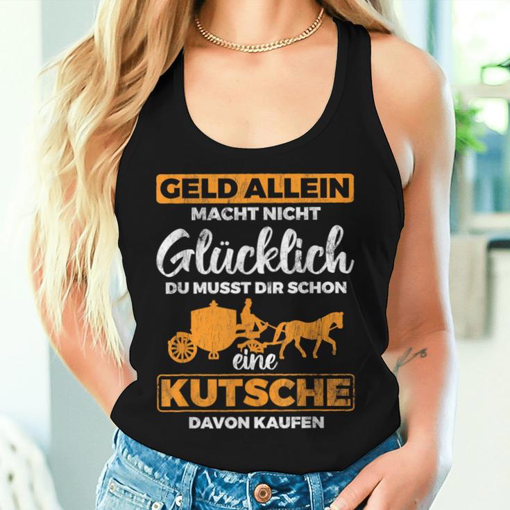 Carriage Make Happy Horse Carriage Coach Tank Top Frauen Geschenke für Sie