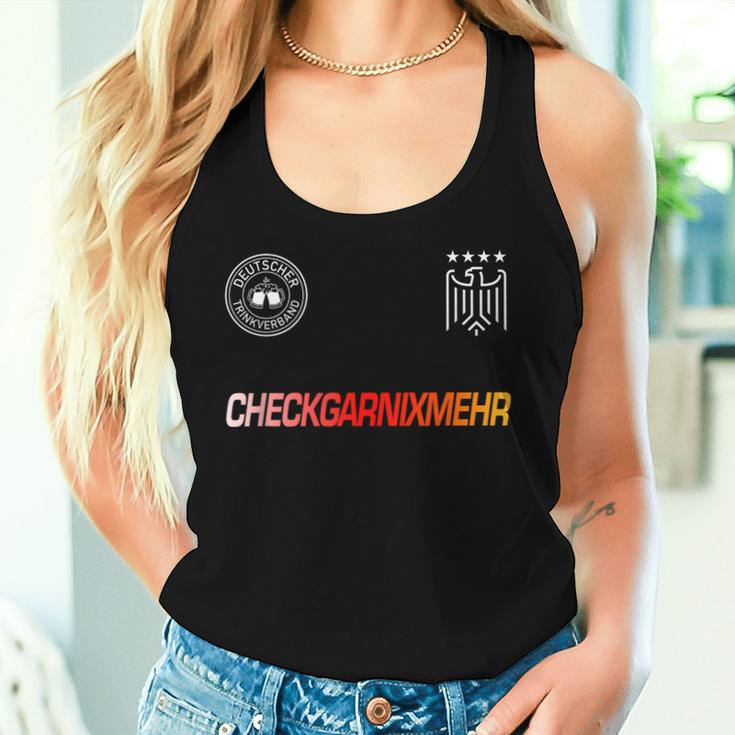 Checkgarnixmehr X Malle Soft Jersey Germany Beer Tank Top Frauen Geschenke für Sie