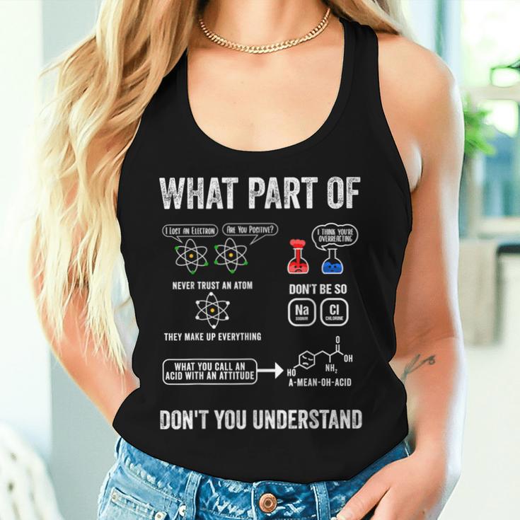 Chemist Organic Chemistry For And Women Tank Top Frauen Geschenke für Sie