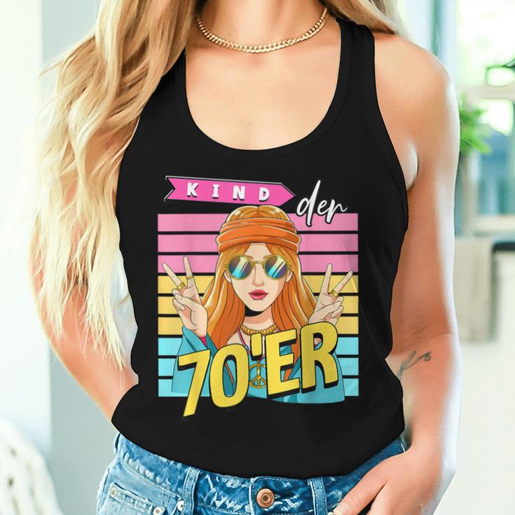 Child Of The 70S Woman Costume Tank Top Frauen Geschenke für Sie